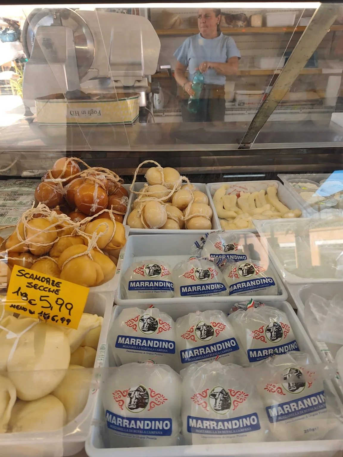 Mozzarella e scamorza